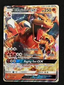Pokemon Charizard GX 20/147 inglese full art 2017 Burning Shadows - Image 1