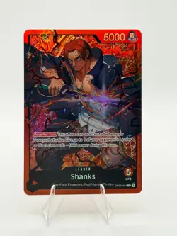 Shanks (Reprint) OP09-001 One Piece Starter Deck 23: RED Shanks Leader Near Mint - Image 1