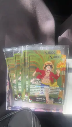 Monkey.D.Luffy Grevin - One Piece TCG - French Promo Card - In Hand - Image 1