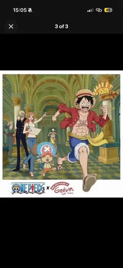 Monkey.D.Luffy Grevin - One Piece TCG - French Promo Card - In Hand - Image 2
