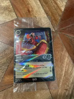 D23 Exclusive Lorcana Cards 2025 And 2026 Mad Hatter & Iago - Image 3