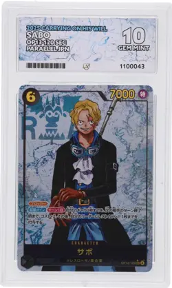 OP13-120 Sabo ACE 10 - Carrying On His Will - One Piece Japanese - Image 1
