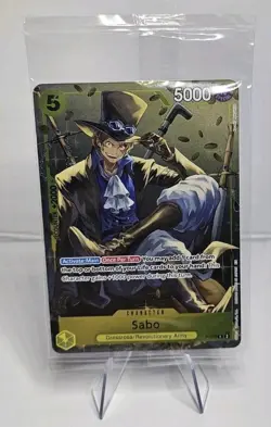 Sabo P-073 Foil Promo Card Tin Pack Vol.2 SEALED One Piece - Image 1