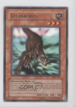 Gilasaurus Unlimited YuGiOh Labyrinth of Nightmare #LON-071 2003 READ - Image 1
