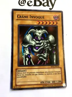 YUGIOH - CRANE INVOQUE - RP01-FR024 - SUPER RARE - PLAYED - RETRO PACK 1 - FR - Image 2