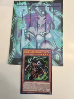 Yugioh 1x Exodia Necross Ultra Rare DCR-EN020 Dark Crisis 25th Anniversary Ed NM - Image 1