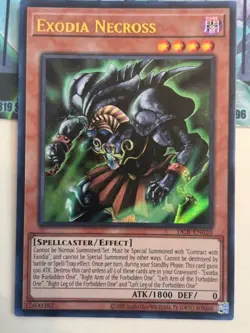 Yugioh 1x Exodia Necross Ultra Rare DCR-EN020 Dark Crisis 25th Anniversary Ed NM - Image 2
