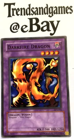 YUGIOH - DARKFIRE DRAGON - TP3-016 - COMMON - EXCELLENT - TOURNAMENT PACK 3 - EN - Image 1