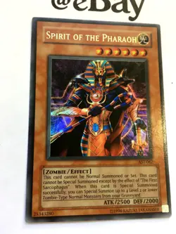 YUGIOH - SPIRIT OF THE PHARAOH - AST-062 - ULTRA RARE - NM - ANCIENT SANCTUARY - Image 2