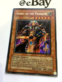 YUGIOH - SPIRIT OF THE PHARAOH - AST-062 - ULTRA RARE - NM - ANCIENT SANCTUARY - Image 3
