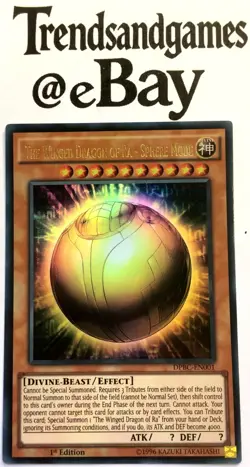 YUGIOH - THE WINGED DRAGON OF RA SPHERE MODE - DPBC-EN001 - ULTRA RARE - NM - EN - Image 1