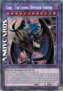 YUBEL - THE LOVING DEFENDER FOREVER • Rara Starlight • MP25 EN001 • 1Ed • Yugioh - Image 1