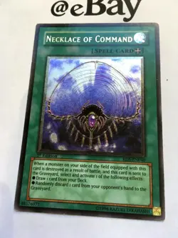 YUGIOH - NECKLACE OF COMMAND - RDS-EN040 - 1ST ED - ULTIMATE - EXCELLENT - RISE - Image 3
