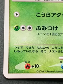 Pokemon card Turtwig LV.8 001/014 Pt 2008 Pokemon TCG Japan Nintendo Holo Rare - Image 5