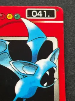 Zubat NO.041 Pokemon Zukan Pokedex mini card Pokemon Anime Japanese Nintendo - Image 3