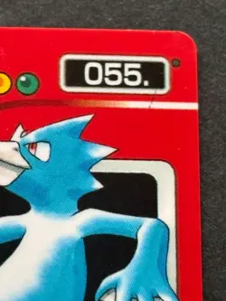 Golduck NO.055 Pokemon Zukan Pokedex mini card Pokemon Anime Japanese Nintendo - Image 3