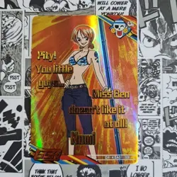 ONE PIECE TCG Card - Manga Anime Full Art - SSR HOLO - NAMI - Mint SERIE 1 - Image 1