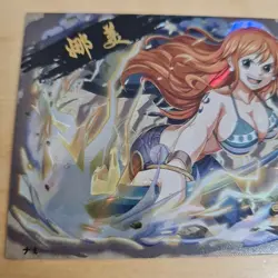 ONE PIECE TCG Card - Full Art - Holo Foil Mint - NAMI BIKINI - Ultra Rare 2023 - Image 3