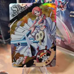 ONE PIECE TCG Card - Manga Anime Full Art - SR HOLO - NAMI WAIFU - OP-S1 - Image 1