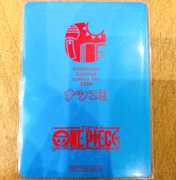 ONE PIECE Metakira Luffy Card Sign Summer Comic Fair Natsu Comi 2026 Japan Promo - Image 3