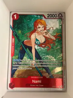 OP01-016 Nami (Ultra Deck: The Three Captains) English R One Piece TCG Card Game - Image 1