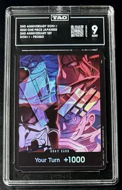 TAG 9 One Piece 2nd Anniversary Don Card Promo - EN - Foil - Image 1