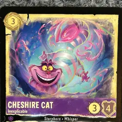 Disney Lorcana WitW Cheshire Cat 60/204 Super Rare - Image 3