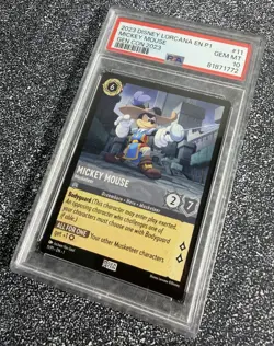 Disney Lorcana - Mickey Mouse Musketeer - GENCON Promo 11/P1 - PSA 10 Gem Mint - Image 4