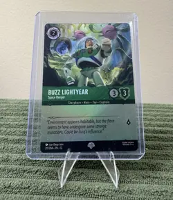 Disney Lorcana Buzz Lightyear - Space Ranger Enchanted Foil 211/204 ENG - Image 1