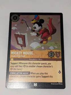 Disney Lorcana - Mickey Mouse - Leader of the Band - 15/204 Ursulas Return Foil - Image 1