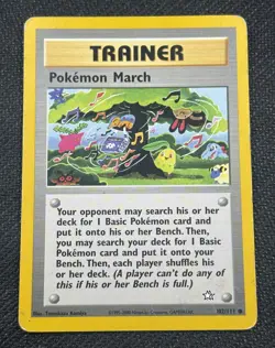 Pokemon March 102/111 Common Neo Genesis 2000 - Pokemon TCG (MP) - Image 1