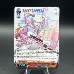 Weiss Schwarz NIKKE NIK/S117-069S SR Alice: Sweet Home FOIL English - Image 1