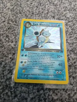 Pokemon Cards Team Rocket 1st Edition Rare Holo Dark Blastoise 3/82 WOTC - Image 1