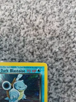 Pokemon Cards Team Rocket 1st Edition Rare Holo Dark Blastoise 3/82 WOTC - Image 2
