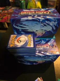 3 ETBs + (1500+ Cards) Full Of Modern Pokemon Bulk! All Holos/reverse Included! - Image 1