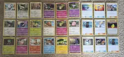 Pokemon Card Collection Lot 54 Cards - Image 1