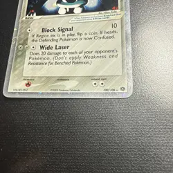 Pokemon Registeel ex Ultra Rare Holo 100/106 EX Emerald 2005 Pokemon TCG Card - Image 5