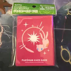 Japanese Pokemon Center Mew Deck Shield Pro Card Sleeves 64 Count Made in Japan - Image 1