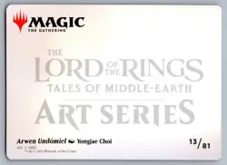 Arwen Undomiel Art Card #13 S Art Series: The Lord of the Rings - Image 2
