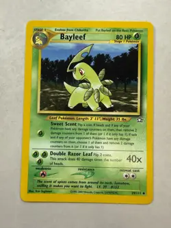 [1995] Pokemon Card TCG | Bayleef #29/111 Neo Genesis |. - Image 1