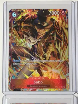 Sabo OP05-007 Illustration Box Vol. 5 Promo 4 Card Play Set Lot One Piece - Image 2