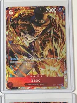 Sabo OP05-007 Illustration Box Vol. 5 Promo 4 Card Play Set Lot One Piece - Image 3