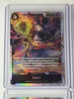 Sabo OP04-083 The Best Vol. 2 Premium Booster Play Set 4 Card Lot - Image 2