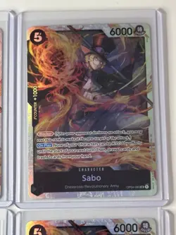 Sabo OP04-083 The Best Vol. 2 Premium Booster Play Set 4 Card Lot - Image 3