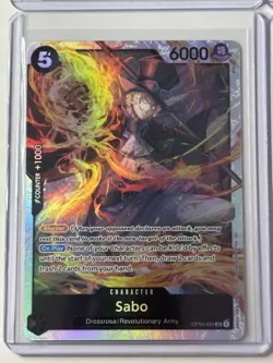 Sabo OP04-083 The Best Vol. 2 Premium Booster Play Set 4 Card Lot - Image 4