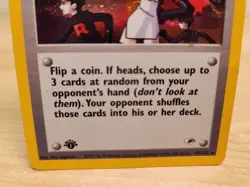 The Rockets Trap Trainer Holo Card Gym Heroes 19/132 - Image 4