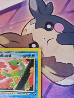 Politoed 27/75 Neo Discovery WOTC Pokemon Card - Image 3