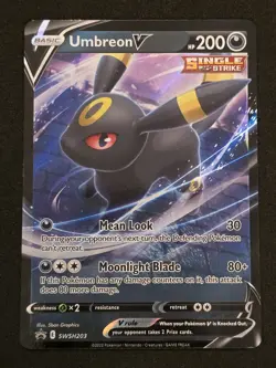 Umbreon V SWSH203 SWSH: Sword & Shield Promo Cards Holo - Image 1