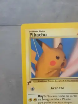 Pokemon Card Snap Pikachu 26 Black Star Promo NM WOTC Spanish - Image 2