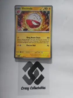 Pokemon Cards Electrode 101/165 Holo 151 Nr Mint Card - Image 1